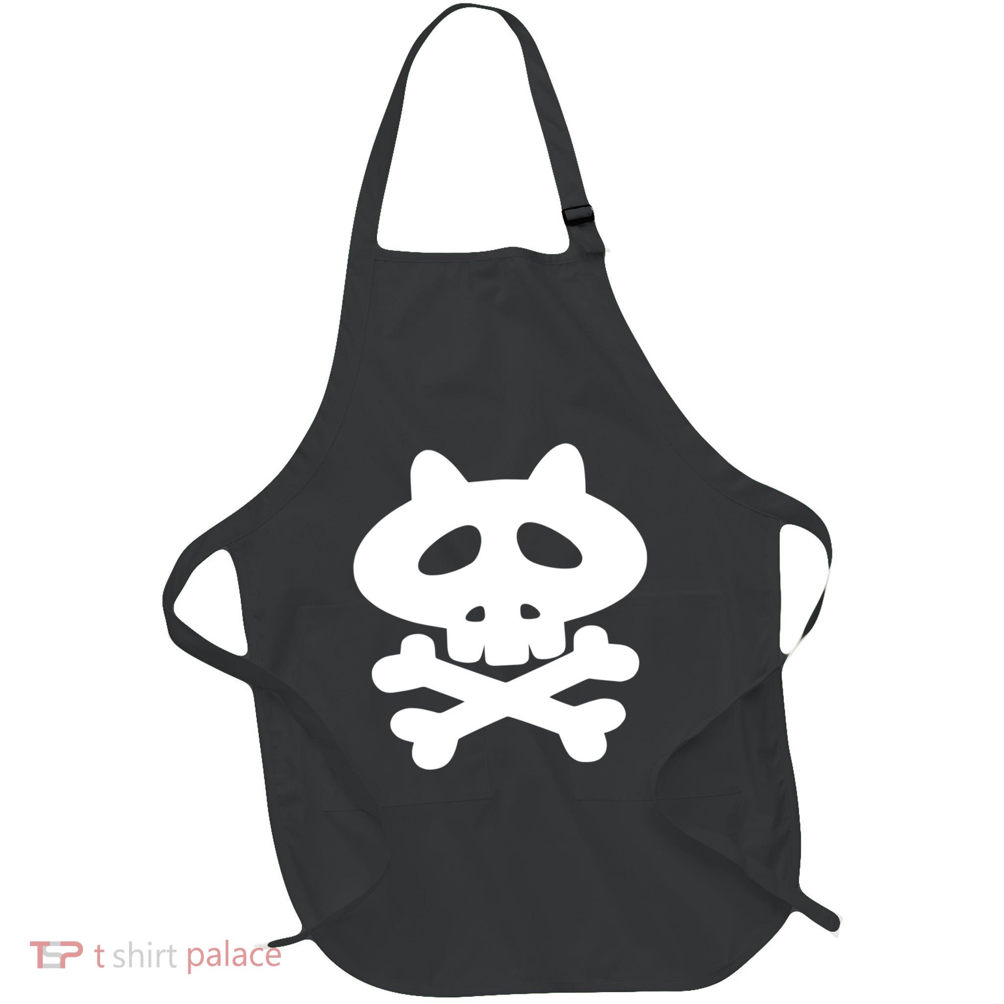 Gaki No Tsukai Batsu Game Dokuro Mark (White) Apron