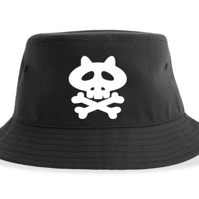 Gaki No Tsukai Batsu Game Dokuro Mark (White) Sustainable Bucket Hat