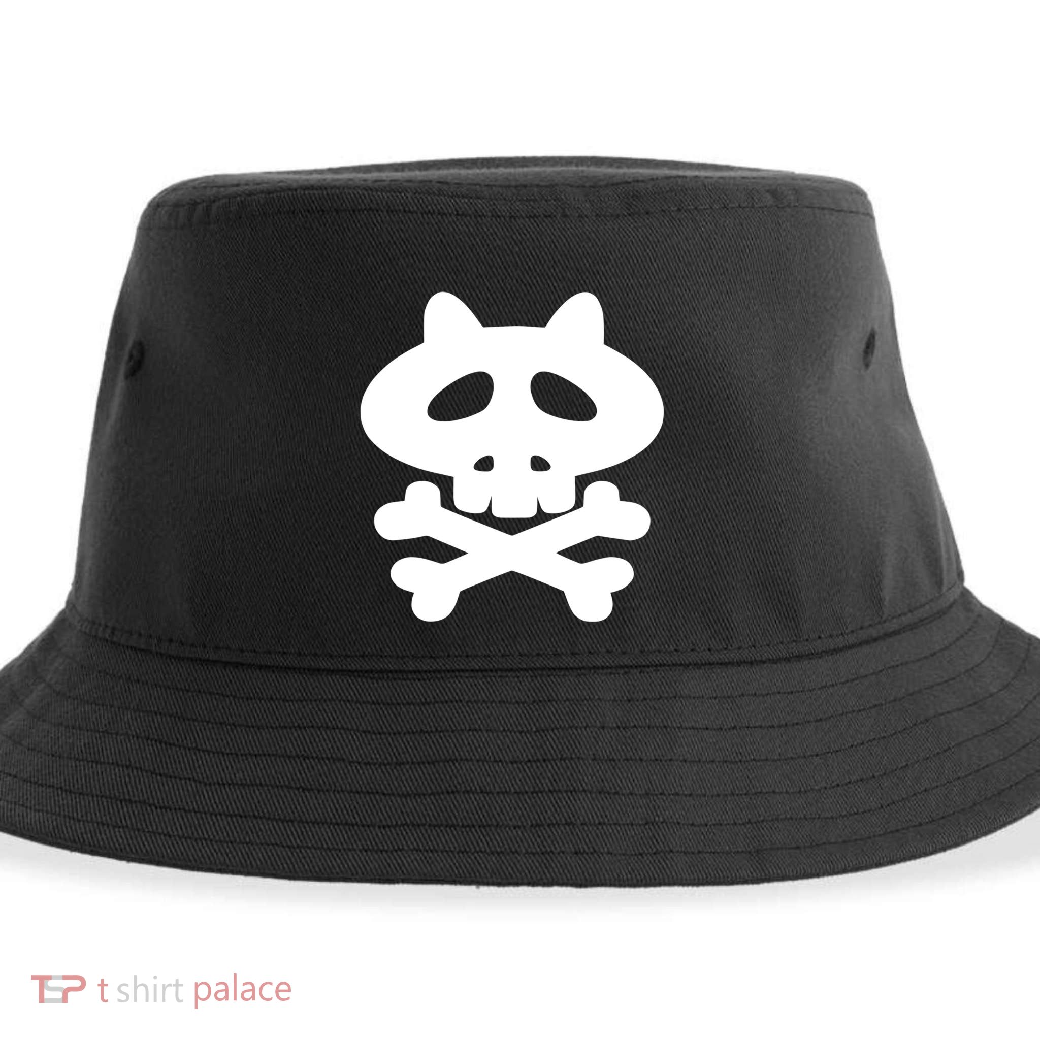 Gaki No Tsukai Batsu Game Dokuro Mark (White) Sustainable Bucket Hat