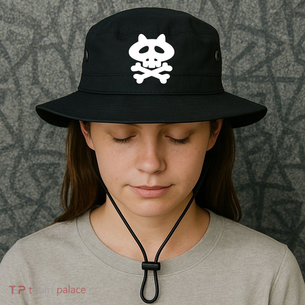 Gaki No Tsukai Batsu Game Dokuro Mark (White) Bucket Hat