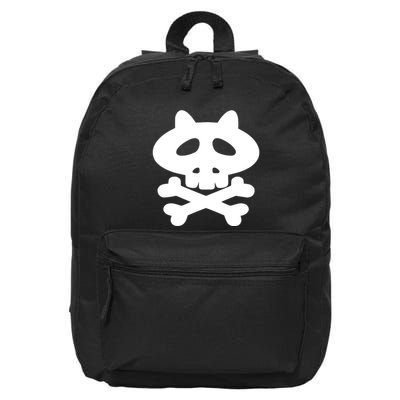 Gaki No Tsukai Batsu Game Dokuro Mark (White) 16 in Basic Backpack