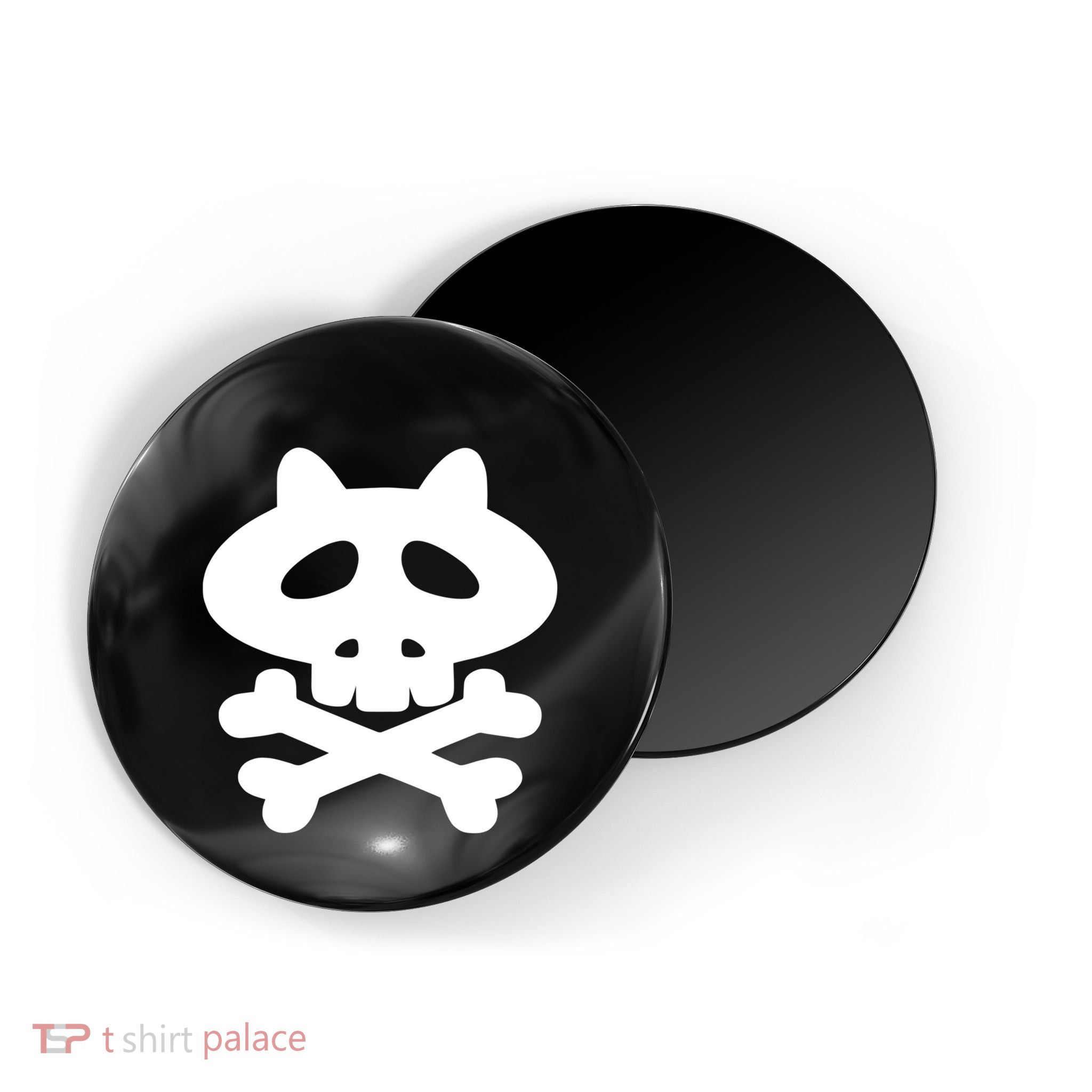 Gaki No Tsukai Batsu Game Dokuro Mark (White) Magnet