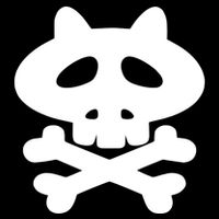 Gaki No Tsukai Batsu Game Dokuro Mark (White) Magnet