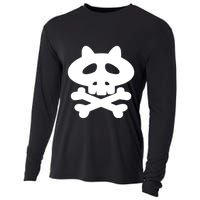 Gaki No Tsukai Batsu Game Dokuro Mark (White) Cooling Performance Long Sleeve Crew