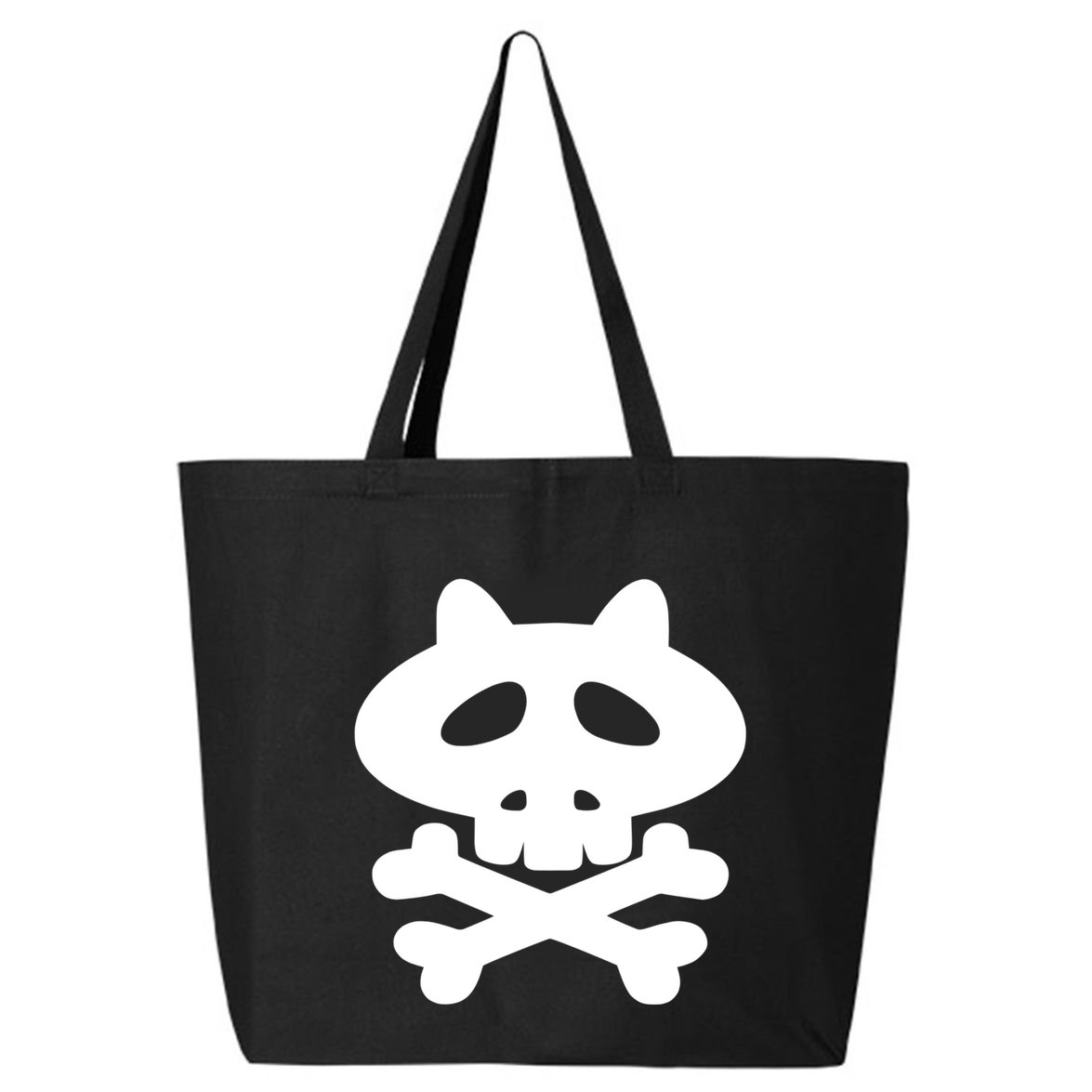 Gaki No Tsukai Batsu Game Dokuro Mark (White) 25L Jumbo Tote
