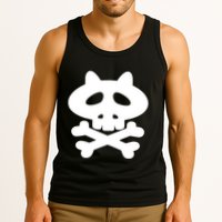 Gaki No Tsukai Batsu Game Dokuro Mark (White) Tank Top