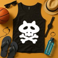 Gaki No Tsukai Batsu Game Dokuro Mark (White) Tank Top