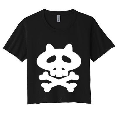 Gaki No Tsukai Batsu Game Dokuro Mark (White) Crop Top