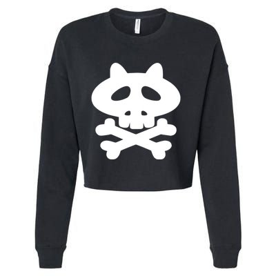 Gaki No Tsukai Batsu Game Dokuro Mark (White) Cropped Pullover Crew