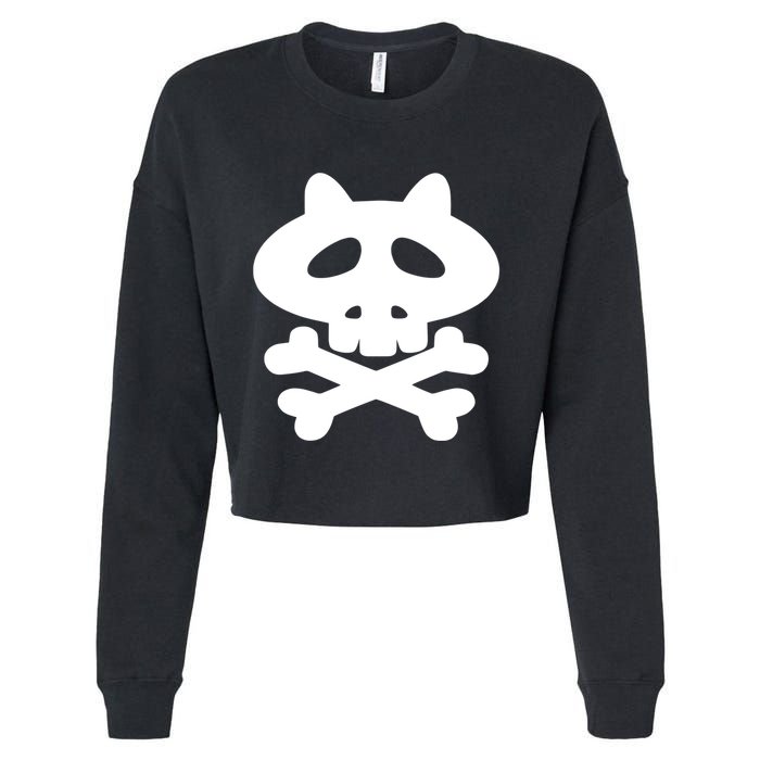 Gaki No Tsukai Batsu Game Dokuro Mark (White) Cropped Pullover Crew