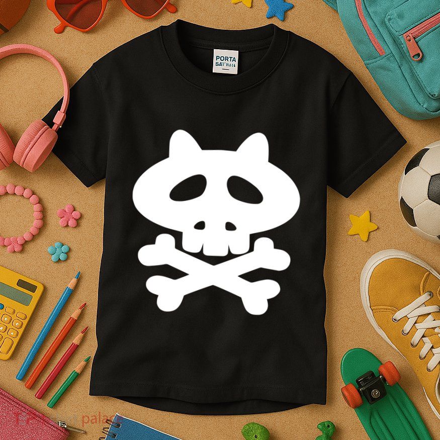 Gaki No Tsukai Batsu Game Dokuro Mark (White) Kids T-Shirt
