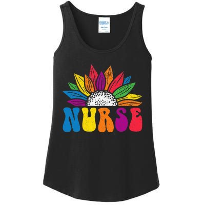 Groovy Nurse Tee  Future Nurse Appreciation Nursing Ladies Essential Tank