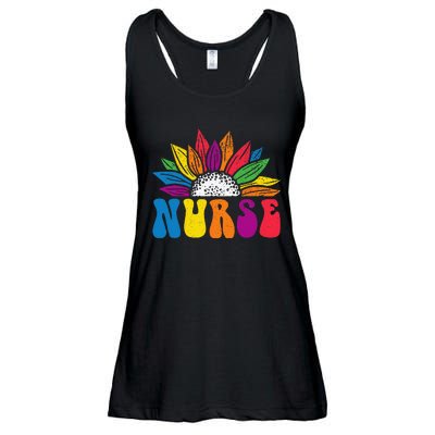 Groovy Nurse Tee  Future Nurse Appreciation Nursing Ladies Essential Flowy Tank