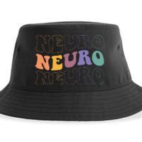 Groovy Neuro Trauma Icu Nurse Neurology Nurse Neuroscience Sustainable Bucket Hat