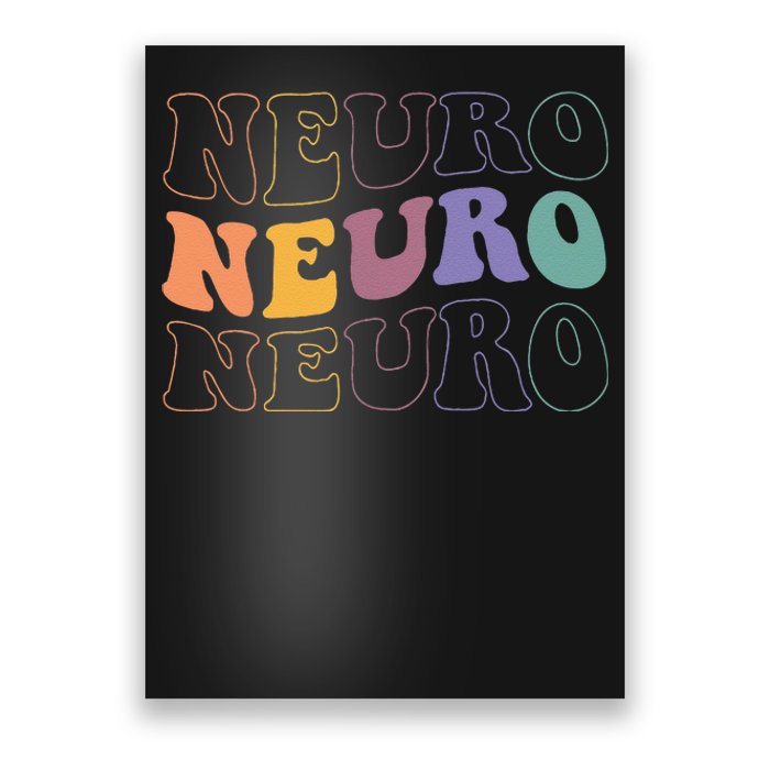 Groovy Neuro Trauma Icu Nurse Neurology Nurse Neuroscience Poster