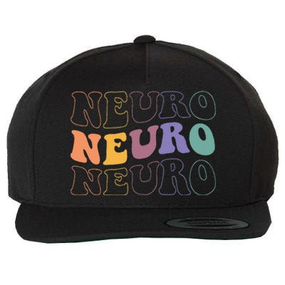 Groovy Neuro Trauma Icu Nurse Neurology Nurse Neuroscience Wool Snapback Cap