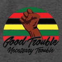 Good Necessary Trouble For Social Justice Vector Backpack