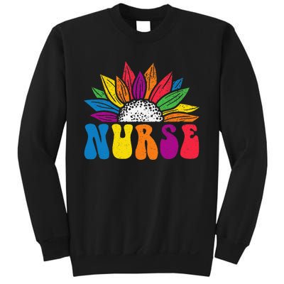 Groovy Nurse Tee Wo Future Nurse Appreciation Nursing Sweatshirt