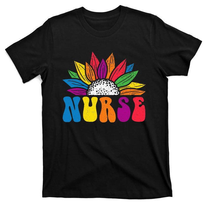 Groovy Nurse Tee Wo Future Nurse Appreciation Nursing T-Shirt