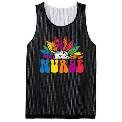 Groovy Nurse Tee Wo Future Nurse Appreciation Nursing Mesh Reversible Basketball Jersey Tank