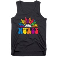 Groovy Nurse Tee Wo Future Nurse Appreciation Nursing Tank Top