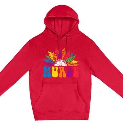 Groovy Nurse Tee Wo Future Nurse Appreciation Nursing Premium Pullover Hoodie