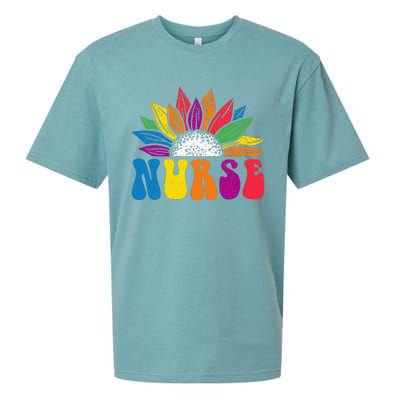 Groovy Nurse Tee Wo Future Nurse Appreciation Nursing Sueded Cloud Jersey T-Shirt