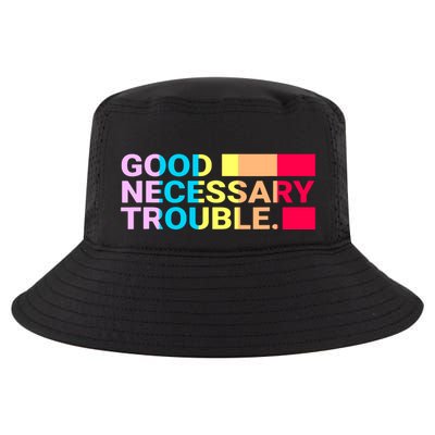 Good Necessary Trouble LGBTQ Cool Comfort Performance Bucket Hat