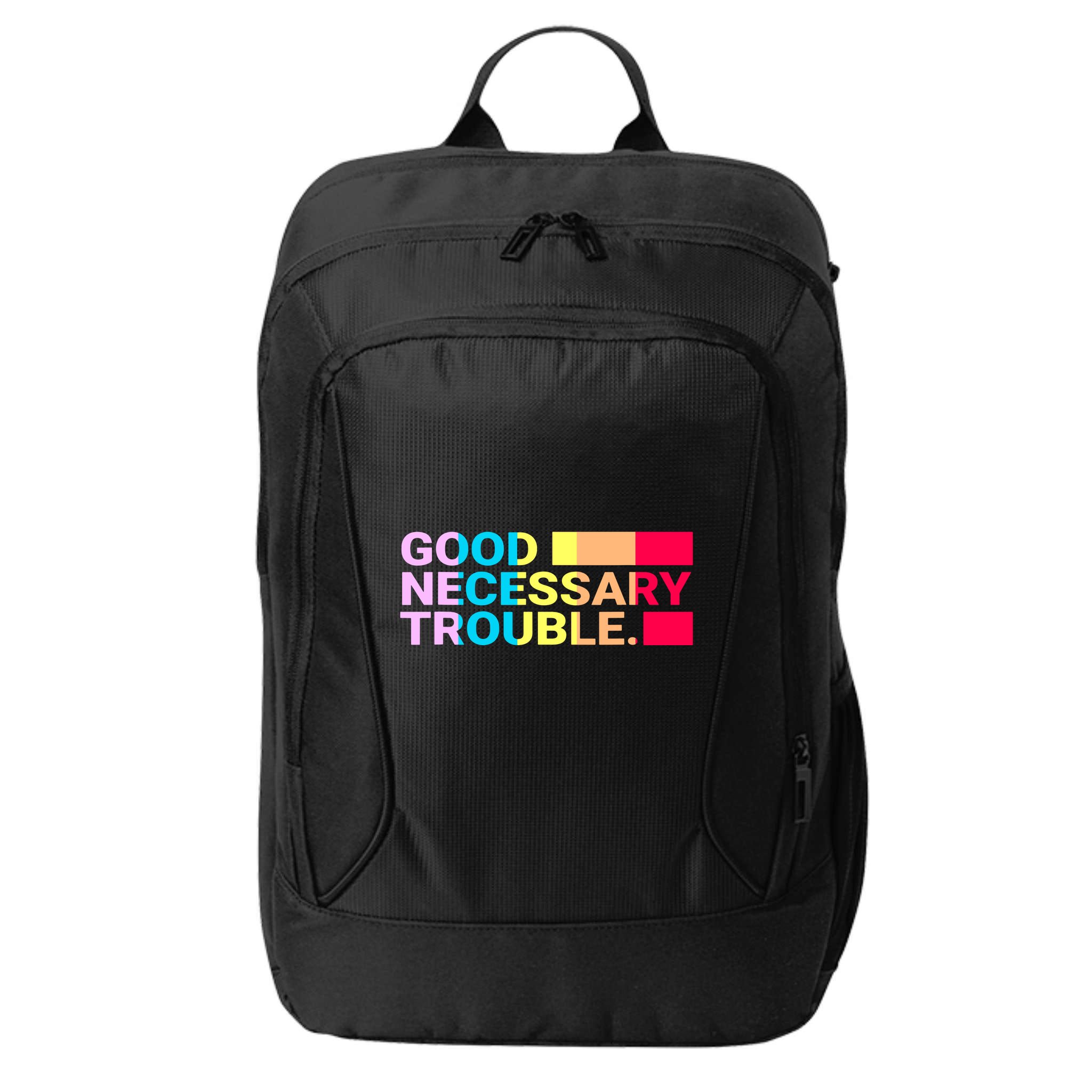 Good Necessary Trouble LGBTQ City Backpack