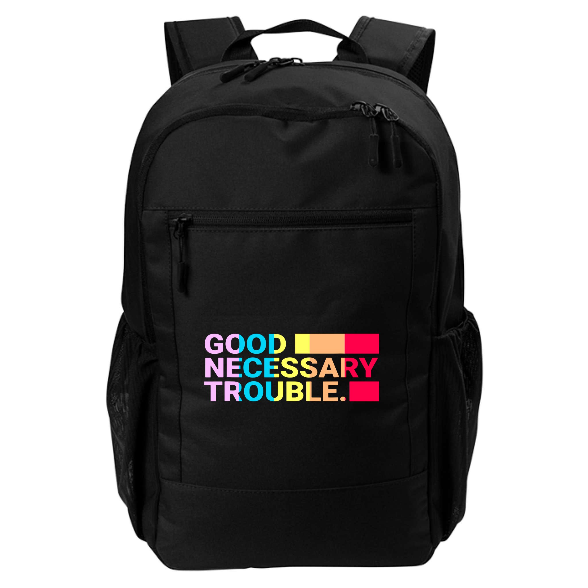 Good Necessary Trouble LGBTQ Backpack