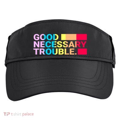 Good Necessary Trouble LGBTQ Adult Drive Performance Visor