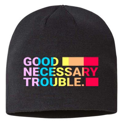 Good Necessary Trouble LGBTQ Sustainable Beanie