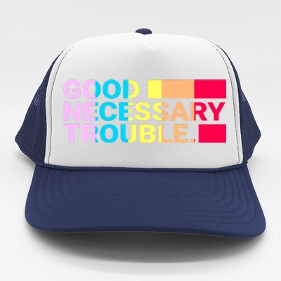 Good Necessary Trouble LGBTQ Trucker Hat