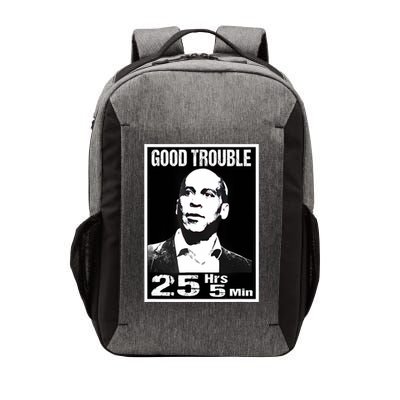 Good Necessary Trouble Corey Booker 25 Hrs And 5 Mins Funny Vector Backpack