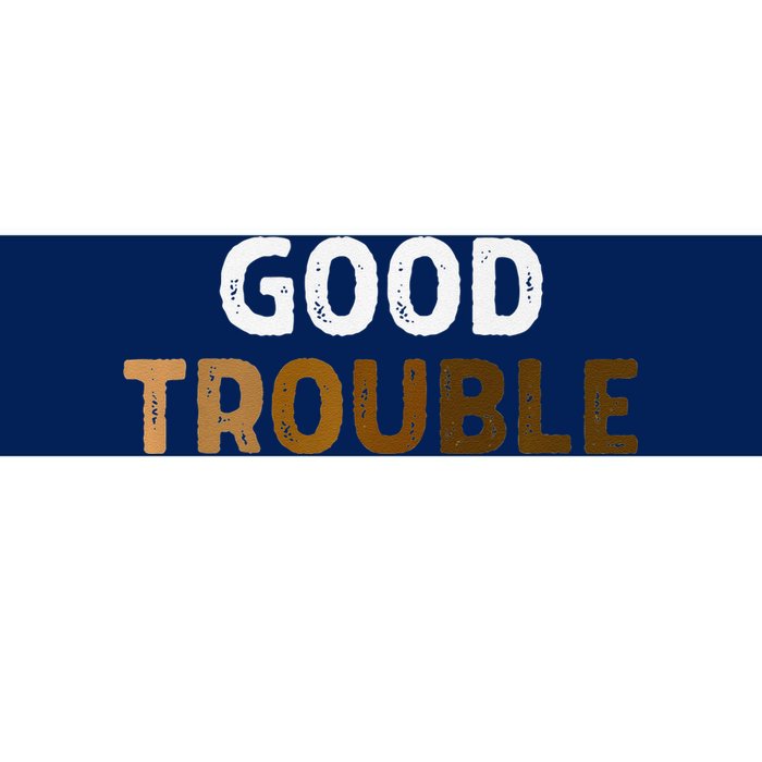 Good Necessary Trouble Voting Rights John Lewis Melanin Hbcu Premium Bumper Sticker