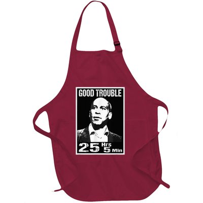 Good Necessary Trouble Corey Booker 25 Hrs And 5 Mins Full-Length Apron With Pockets