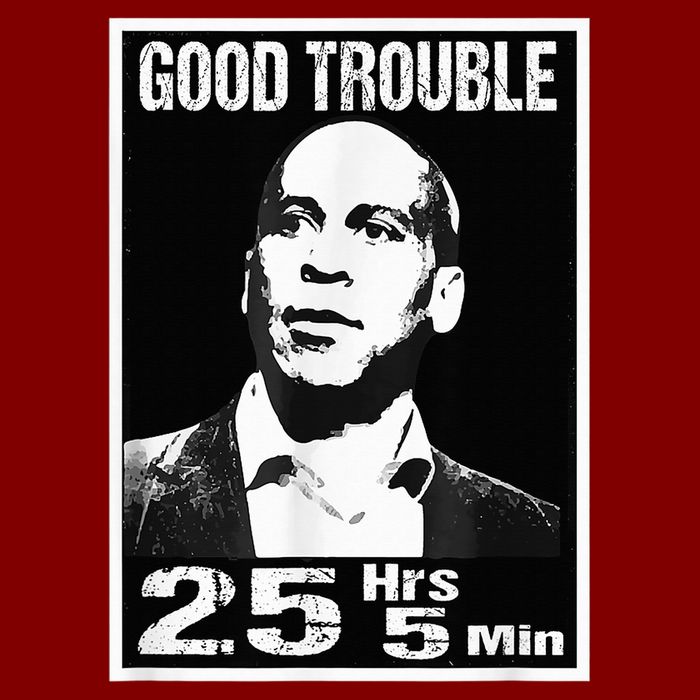 Good Necessary Trouble Corey Booker 25 Hrs And 5 Mins T-Shirt