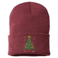 Gamer Nerd Video Game Lover Family Matching Christmas Tree Sustainable Knit Beanie