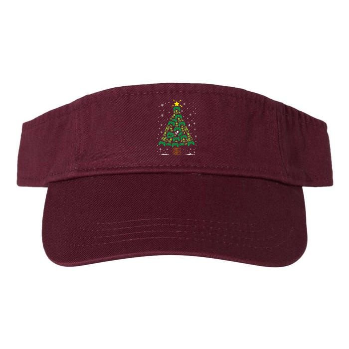 Gamer Nerd Video Game Lover Family Matching Christmas Tree Visor