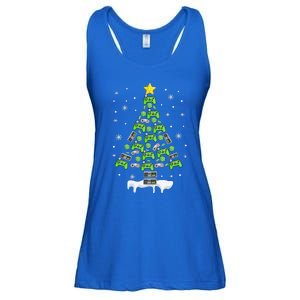 Gamer Nerd Video Game Lover Family Matching Christmas Tree Ladies Essential Flowy Tank