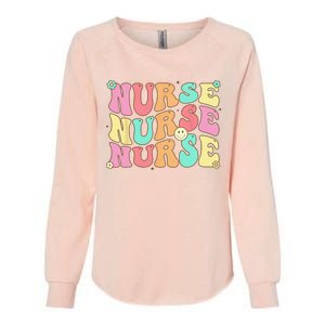 Groovy Nurse Wo Future Nurse Appreciation Nursing Womens California Wash Sweatshirt