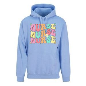 Groovy Nurse Wo Future Nurse Appreciation Nursing Unisex Surf Hoodie