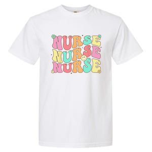 Groovy Nurse Wo Future Nurse Appreciation Nursing Garment-Dyed Heavyweight T-Shirt