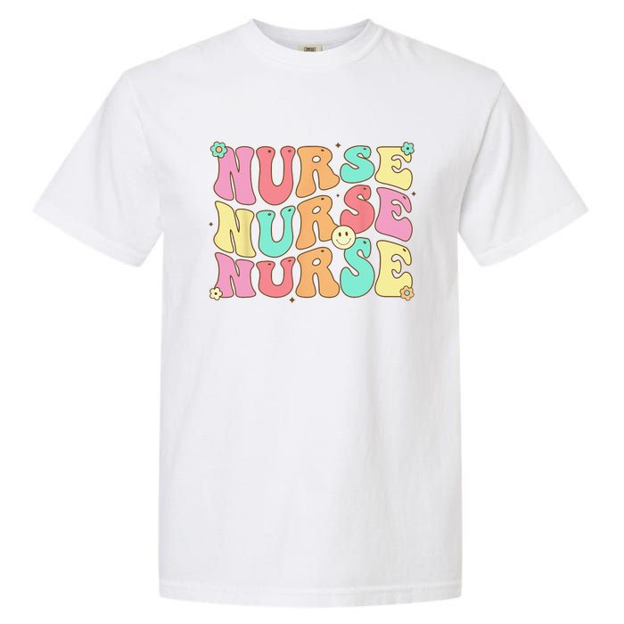 Groovy Nurse Wo Future Nurse Appreciation Nursing Garment-Dyed Heavyweight T-Shirt