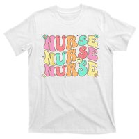 Groovy Nurse Wo Future Nurse Appreciation Nursing T-Shirt