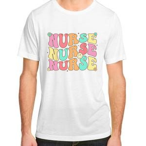 Groovy Nurse Wo Future Nurse Appreciation Nursing Adult ChromaSoft Performance T-Shirt