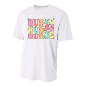 Groovy Nurse Wo Future Nurse Appreciation Nursing Performance Sprint T-Shirt