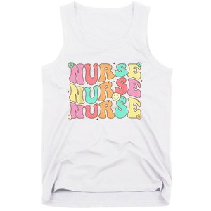 Groovy Nurse Wo Future Nurse Appreciation Nursing Tank Top