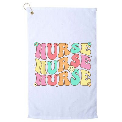 Groovy Nurse Wo Future Nurse Appreciation Nursing Golf Towel