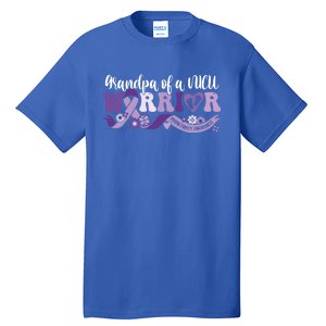 Grandpa Nicu Warrior For Preemie Prematurity Awareness Month Cute Gift Tall T-Shirt